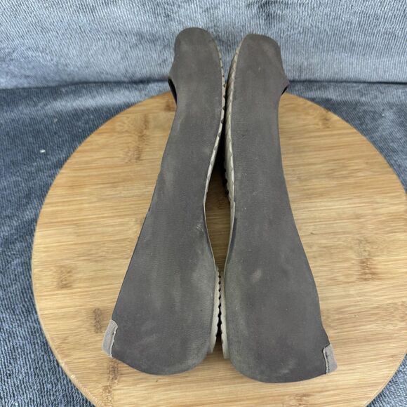 Crocs Shoes Womens Size 10 Brown Flats Ballet Slip-On Comfort Lightweight Casual - Picture 7 of 10